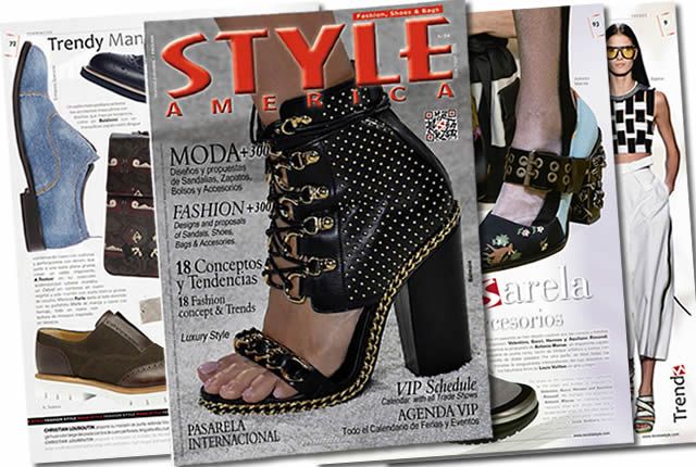 STYLEAMERICAmag's tweet photo. Presentamos la nueva edición de la revista #STYLEAMERICA24 con 16 #tendencias y 300 propuestas de #zapatos, sandalias, #bolsos, cinturones y accesorios de moda internacional, descubrela en: https://t.co/rFMhXbICMi https://t.co/GBKh3VlCAB