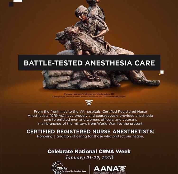 #CRNAweek CRNAS ARE ALWAYS THERE 24/7 <a href="/FoxNews/">Fox News</a> <a href="/CNN/">CNN</a> <a href="/modrnhealthcr/">Modern Healthcare</a> <a href="/WSJhealth/">WSJ Health</a>
