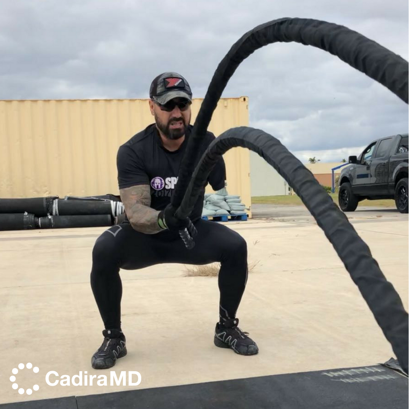CadiraMD's tweet photo. Just because you're missing an arm, it doesn't mean that you're less than whole. What you can't do with your left, you do twice with your right. #CadiraMD #SpartanEndurance #CadiraHero #WeAreOscarMike #OperationEnduringWarrior #Fit #Military #Motivation #BloodBrothers #LopezOEW https://t.co/siwARNPXVm