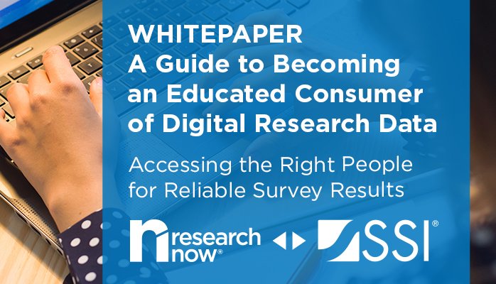 Are you truly achieving quality in the #mrx sample you are relying on? Find out in our white paper: bit.ly/2DDmvXq