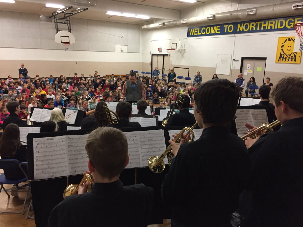 GMSMavericks's tweet photo. Northridge, Mr. Duyndam’s Elementary School, our final stop on this morning’s music tour!

Huge thank you to @NNaughton61 for your warm welcome! What a great place to learn... and an absolutely wonderful place to call home! https://t.co/8wnwUImPFb