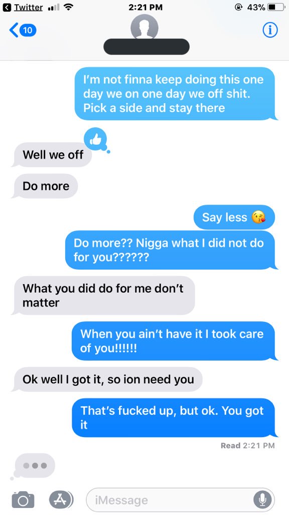 ReallyPrissy's tweet photo. That “stay down till you come up” phrase is bullshit lmfao it be your own “nigga” 🤦🏾‍♀️ https://t.co/GUslaD6dJC