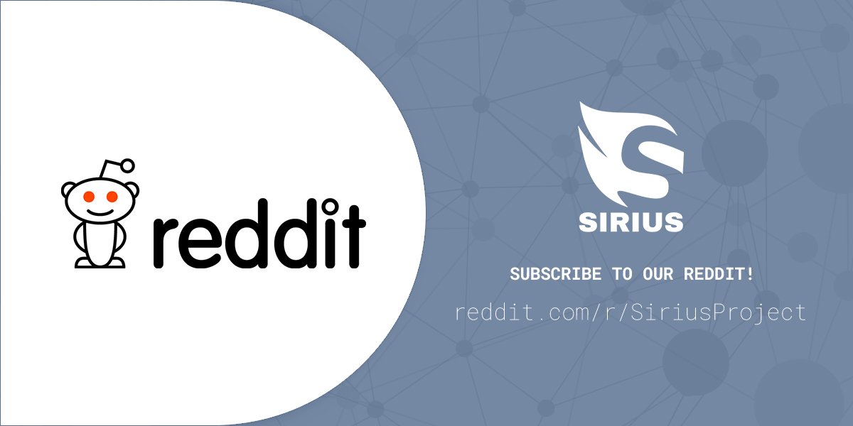 Subscribe to our Reddit! reddit.com/r/SiriusProject

$SIRIUS $SIRX #reddit
