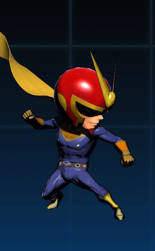 // saw this whole surfing the Net for pictures: Viewtiful Falcon