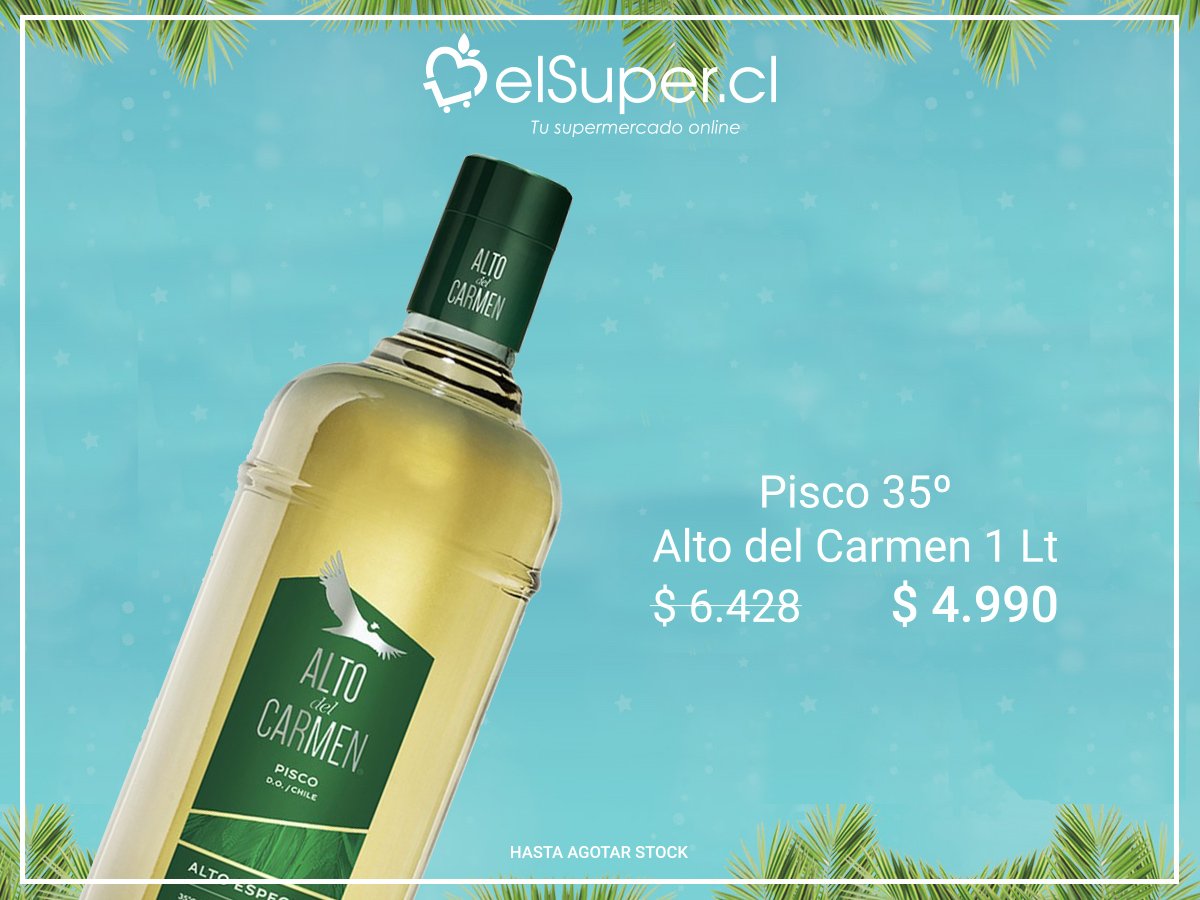 elSuper_CL's tweet photo. @elSuper_CL , tu supermercado online, te simplifica la vida.

Haz tu pedido, ingresando a https://t.co/zJ04P8SBnn

Para asistencia y consultas, llámanos al
+56 9 9674 9447
contacto@elsuper.cl

Hacemos repartos a domicilio.

#verano #elSuper #ofertas https://t.co/hXWdFARRW5