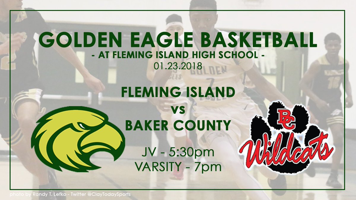 Home game tonight for the Golden Eagles boys basketball team.