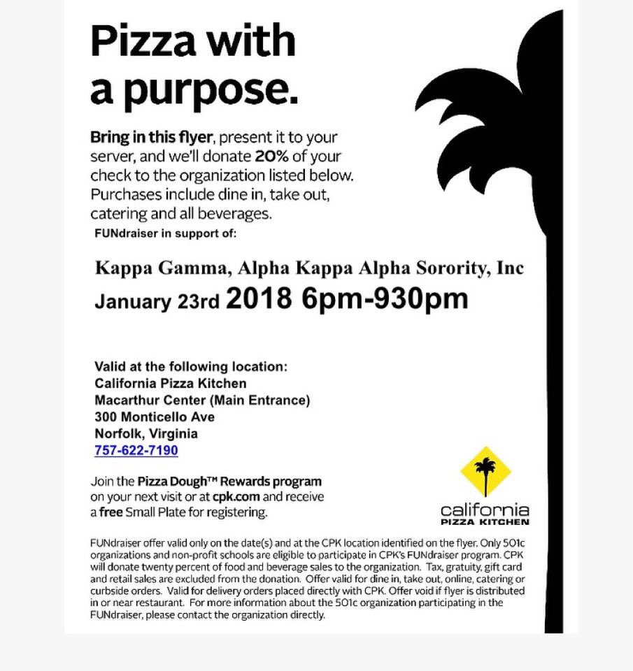 See you tonight! Make sure to present the second flyer to your server! 💓💚