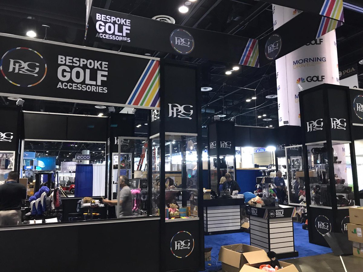 PRG_Golf's tweet photo. Almost ready for the @PGAShow opening! Come and speak to the leading global name in bespoke golf accessories at booth 2661🏌️♂️
#PGAShow2018 #PRGolf https://t.co/yCtH187ysj