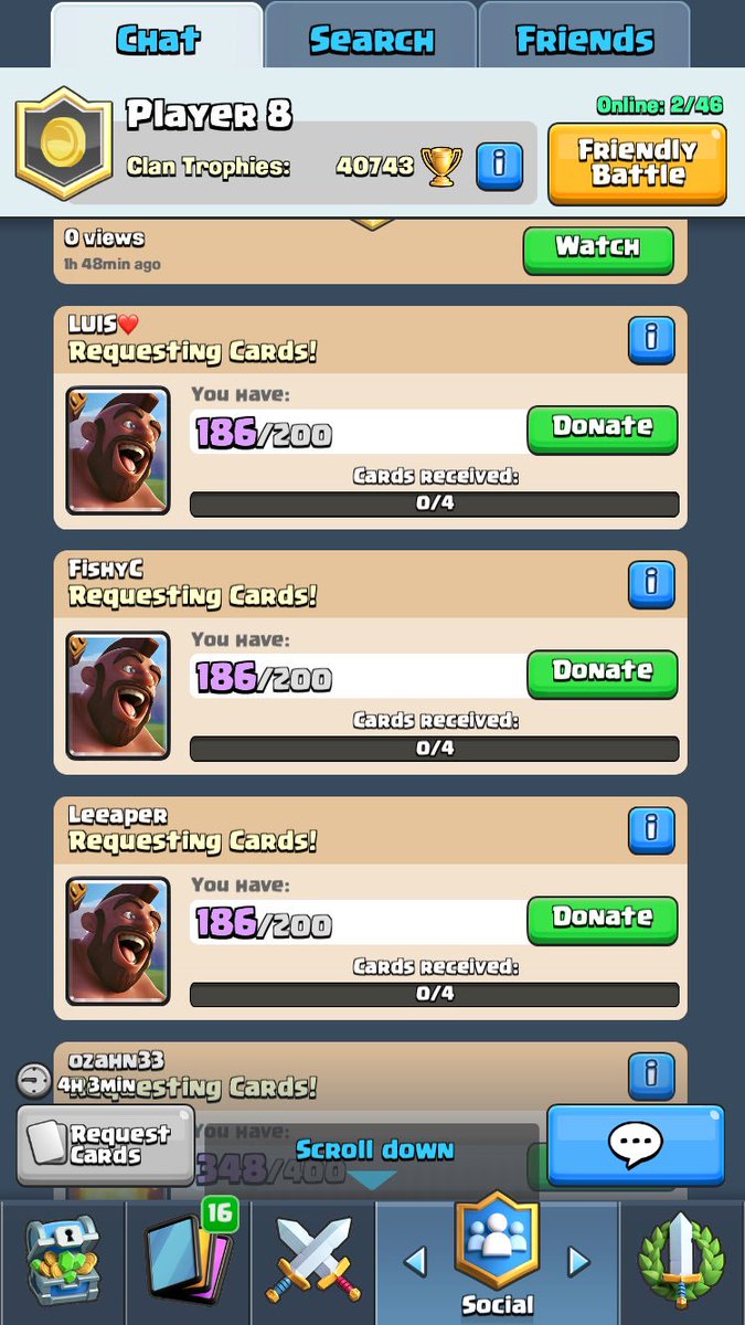 Player8_CR's tweet photo. "What's the strongest free-to-play win condition on ladder?" #Player8 #HogRidaaaaaa https://t.co/ImG0gn5cJQ