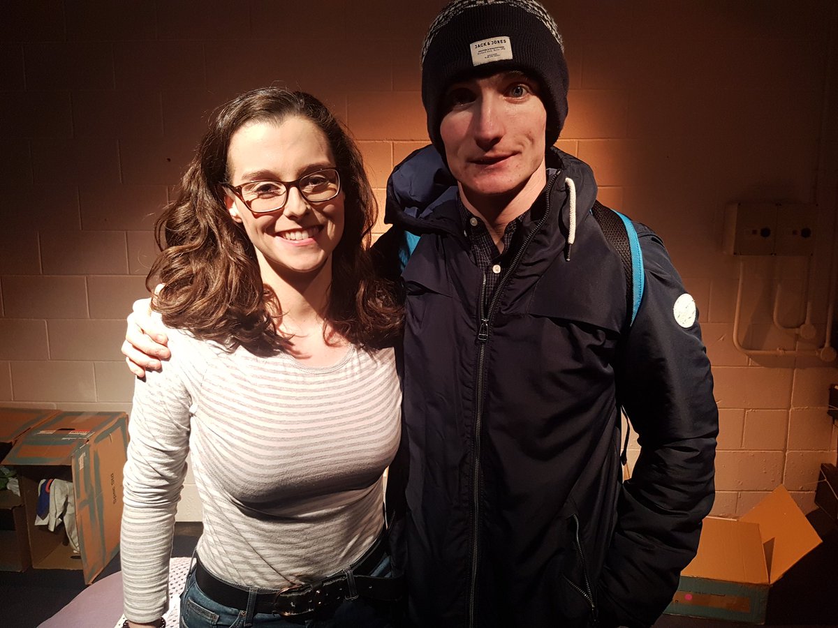 colmsexton's tweet photo. Great show tonight from these lovely actors @TonyDoyle92 and @LauraOShea91. Terrific, relevant story and so well acted. Dir @ClaudiaKinahan #KnowingNathan https://t.co/v3qVfVa1fv