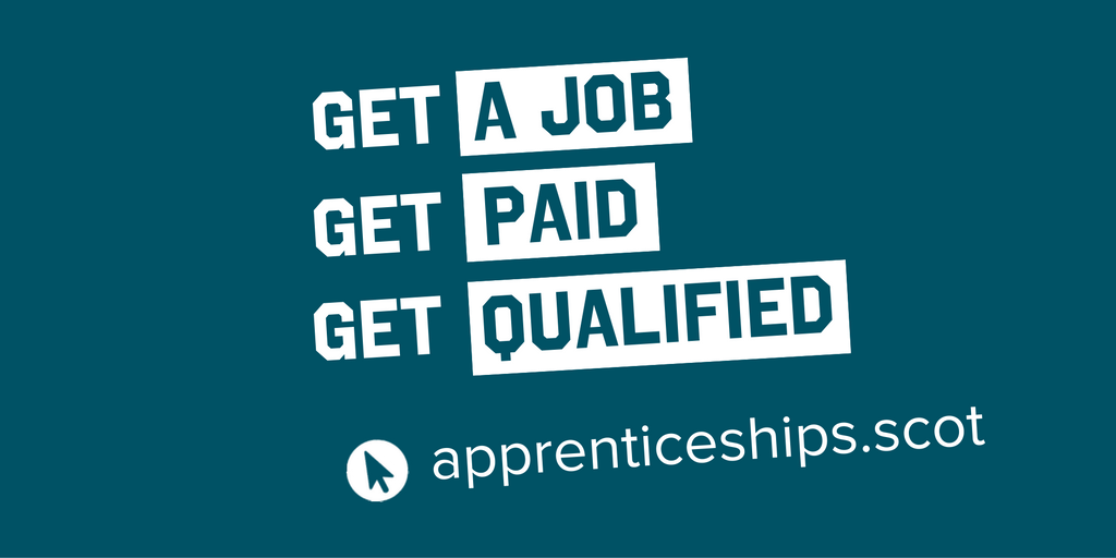 apprentice_scot's tweet photo. Check out the latest Modern Apprenticeship vacancies our site, available in a variety of job types and industries across #Scotland. What are you waiting for? Apply now! #WorkLearnEarn https://t.co/mdLzztgOox https://t.co/heajEXCEHh