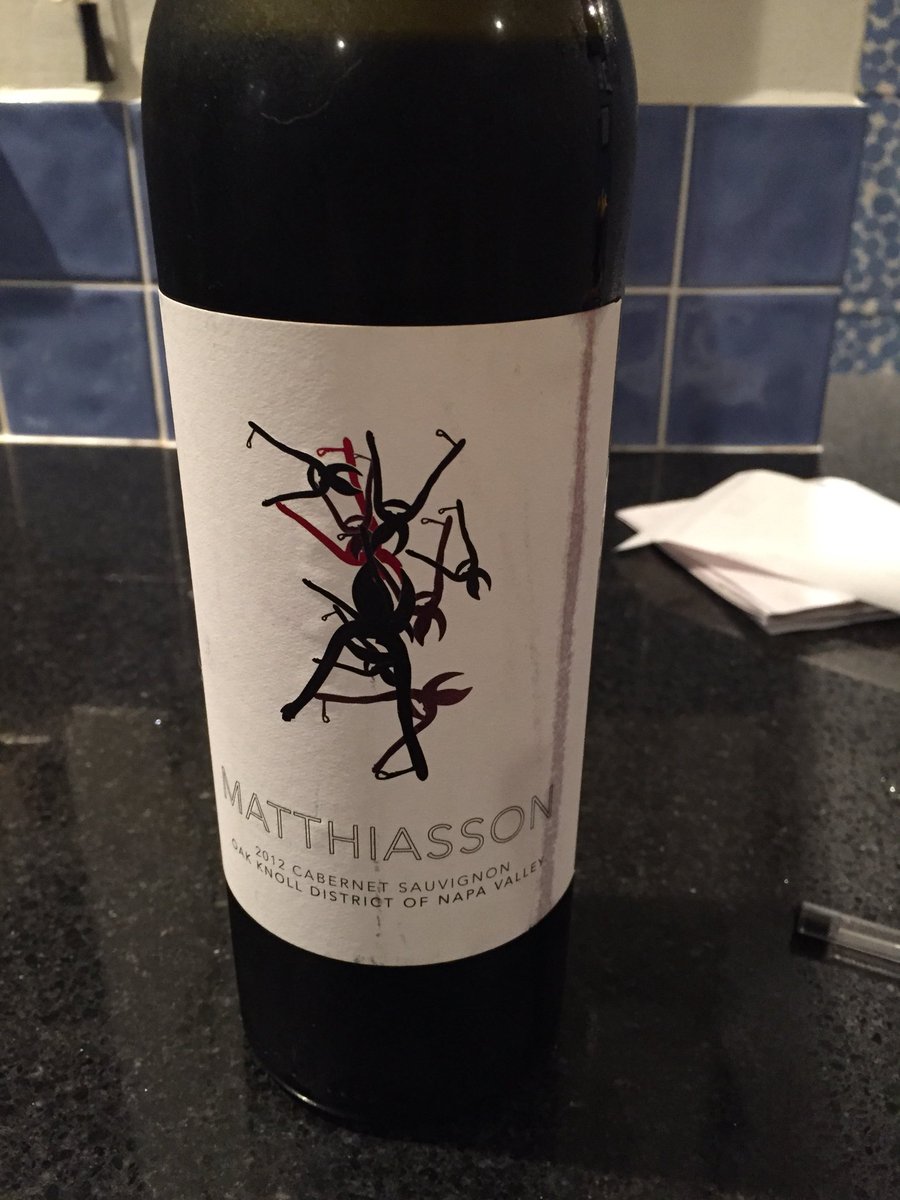 Sorry <a href="/GiveBloodNHS/">Give Blood NHS 🩸🩹</a> - not  recommended recovery but <a href="/matthiassonwine/">Matthiassons</a> 2012 Cab Sauv too tempting...