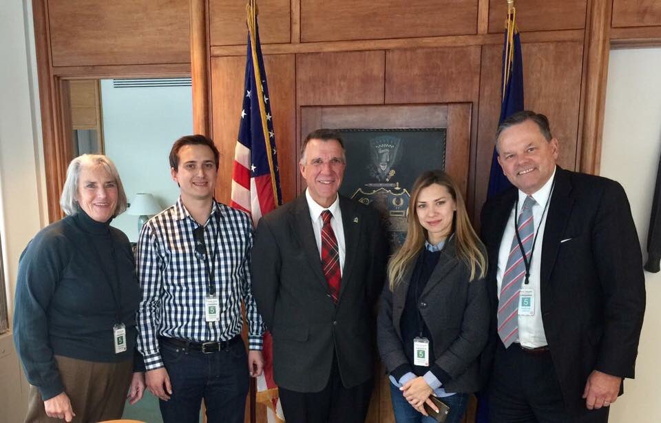 propybot2's tweet image. First Blockchain Pilot with the US authorities for Propy!

CEO (Natalia) and CTO (Alex) of Propy with Governor Phil Scott of Vermont and our partners at Gravel&amp;amp; Shea.