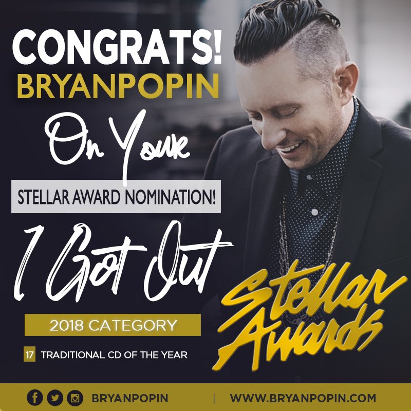 BryanPopin's tweet image. #LittleBoyWonderMusic #FlaydoMusic &amp;amp; #FuelMusic would like to CONGRATULATE @BryanPopin @Ayronlewis &amp;amp; all involved on your #StellarAward Official Nomination for “Tradional CD Of The Year” @TheStellars 
💥🔥👏🏿👏🏾👏🏽👏🏼👏🏻