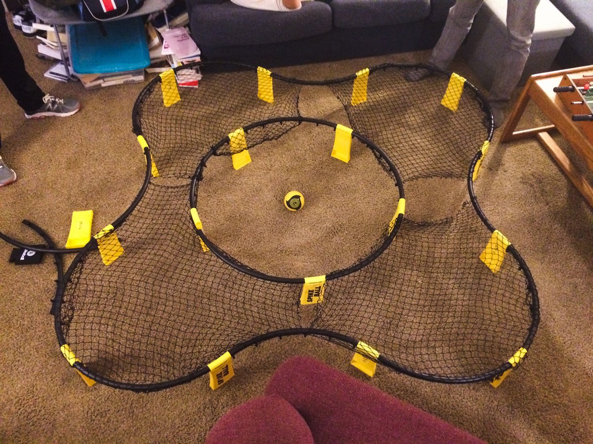 Spikeball's tweet photo. IT'S EVOLVING #spikeball #jointhemovement https://t.co/A1V0t6FQkS