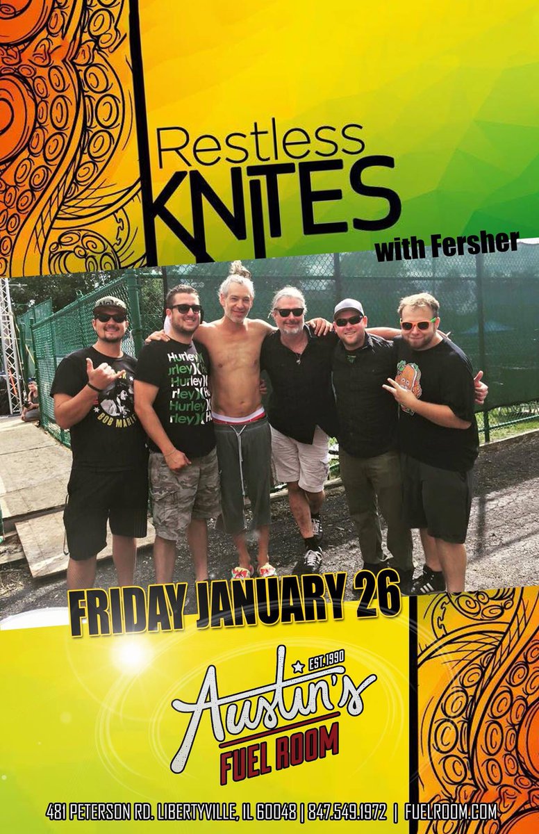 RestlessKnites's tweet image. Jan 26! @RestlessKnites @fersher @FuelRoom