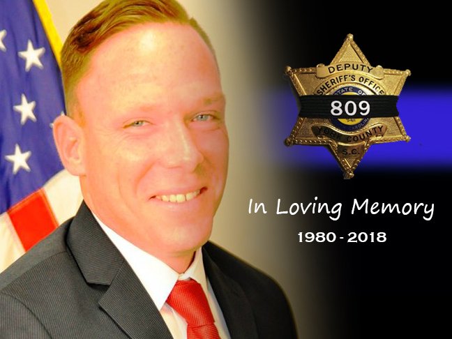 LucasMcFadden79's tweet photo. "Celebration of Life" Service for Fallen Hero Det. Mike Doty @YCSO_SC #YCSOFamily #RIP809 https://t.co/6He6b6YGvV https://t.co/bHvrtirtkO