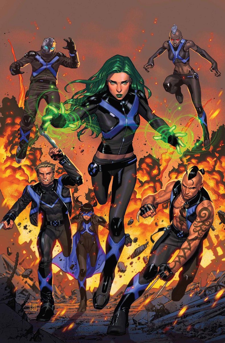 paaarsons's tweet photo. Love Polaris, Daken and Xorn but the rest of the team is only decent. Would’ve liked to see Magik and Pixie on this team instead of Bloodstorm and Jimmy. Less a Wolverine please. And I’m indifferent to Gazing Nightshade. https://t.co/0HgBQkzTQl