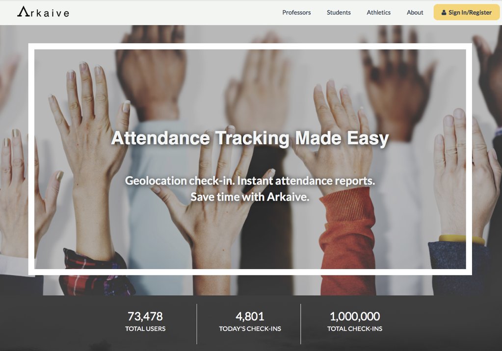 ArkaiveInc's tweet photo. Reached 1 million class check-ins! It's great way to start the 2018 spring semester/winter quarter. #AttendanceMatters #BackToSchool https://t.co/C4iRExipb9