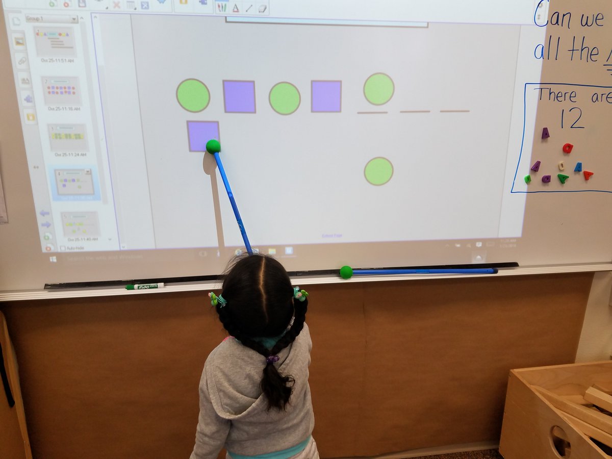 PreKRocketeers's tweet image. Working on copying and completing patterns during transitions today. #learningpatterns #usingallopportunities