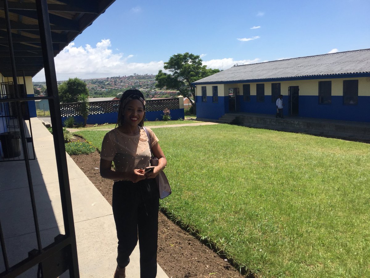 BetaSigmaX's tweet photo. Today we were at Vulamazibuko high school in Mdantsane, East London. Giving learners a positive attitude towards maths. #Sigmax #ILikeMathsToo @DBE_SA @equal_education #BuffaloCity https://t.co/6AvtsHl97K