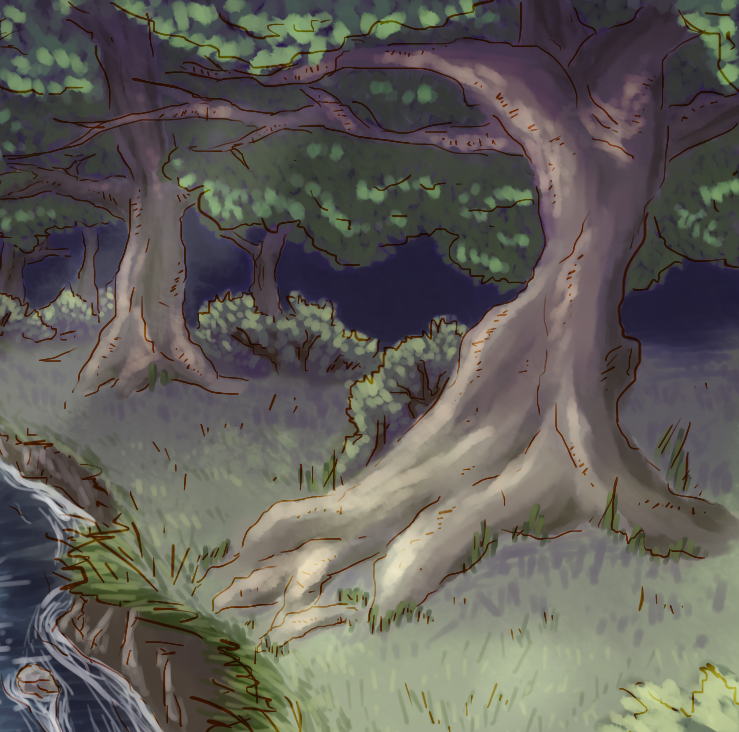 I've been trying to learn how to paint recently, instead of just focusing on drawing. I'm not really used to spending so much time on one still image and painting takes so much time and patience. I've got a lot of learning and practice to do.