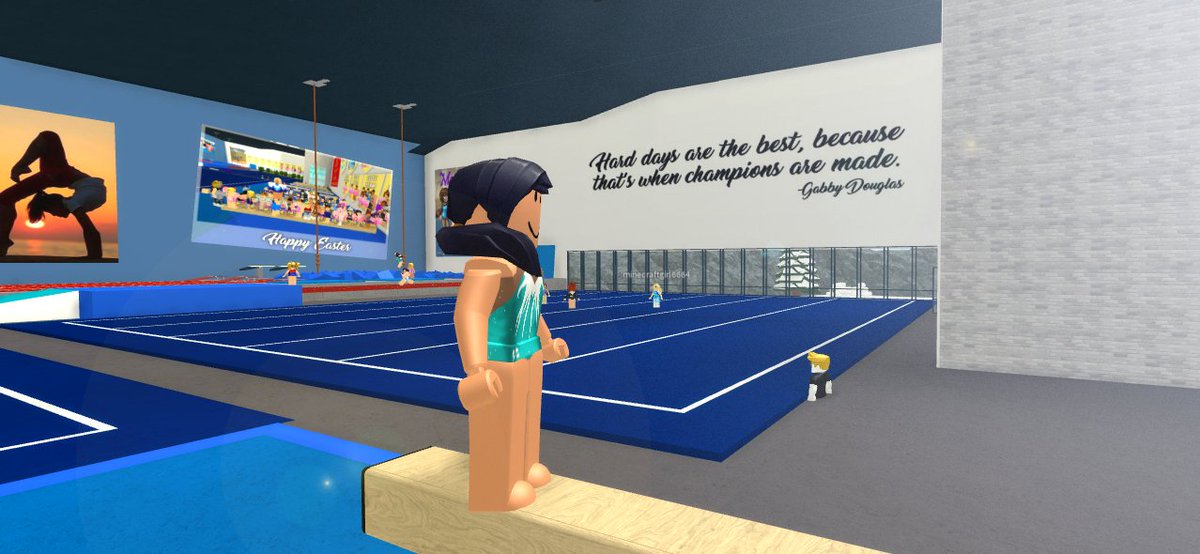 Roblox Gymnastics On Twitter Lots Of Gymnasts Practicing At The Gym Robloxdev Robloxgymnastics - roblox gymnastics at robloxgymnastic twitter