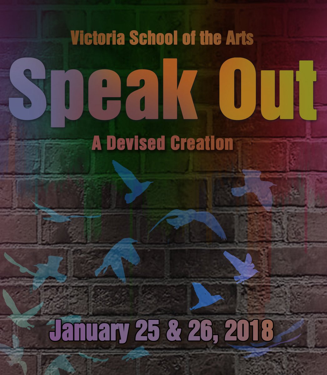 Join our grade 7-9 students as they “Speak Out” in a devised creation featuring theatre, music &amp; dance. Performances are Thursday &amp; Friday at 7 pm. Tickets are $10 - available at the door or by calling 780-392-3534. Like &amp; retweet to be entered to win 2 free tickets. <a href="/EPSBNews/">EPSB</a>