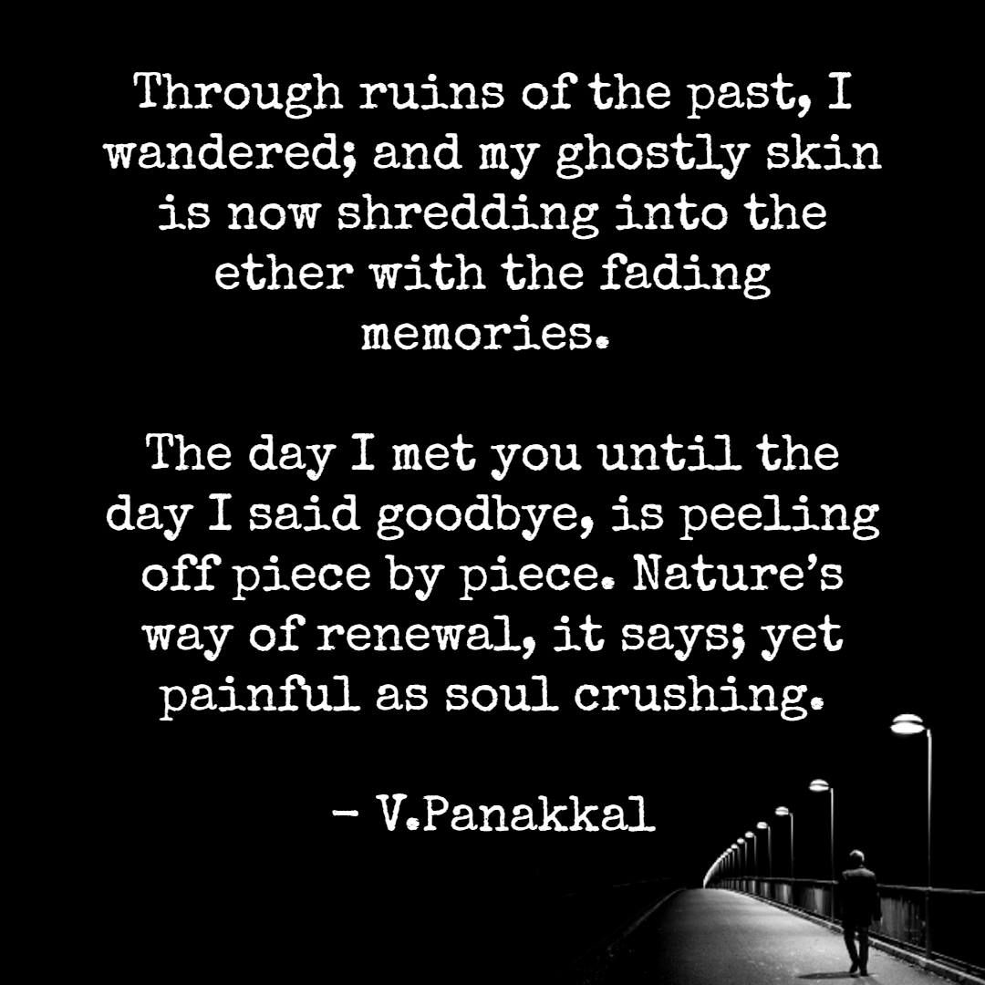 VishanthP's tweet image. Through ruins of the past #Micropoetry