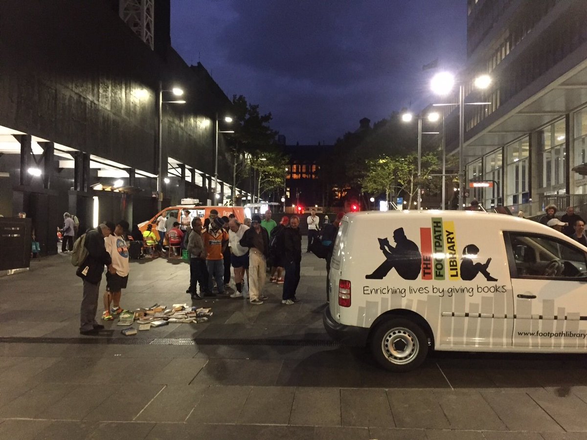 FootpathLib's tweet image. As an outdoor footpath #library our #shelfies are a bit different, but who said footpaths can't be shelves! #LibraryShelfieDay #LibraryShelfie