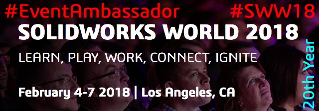 gupta9665's tweet photo. #Excited and #honored for being selected as #event #ambassador for #SWW18. #Special #goodies for #first #timers at #SWW18, so lookout for a #brand #ambassador (wearing #special #buttons) at #SWW18 in LA to grab one!! #SOLIDWORKS #SWUGN #SLUGME #SWUGLe #CoffeeClique https://t.co/7wNI7ojXSv