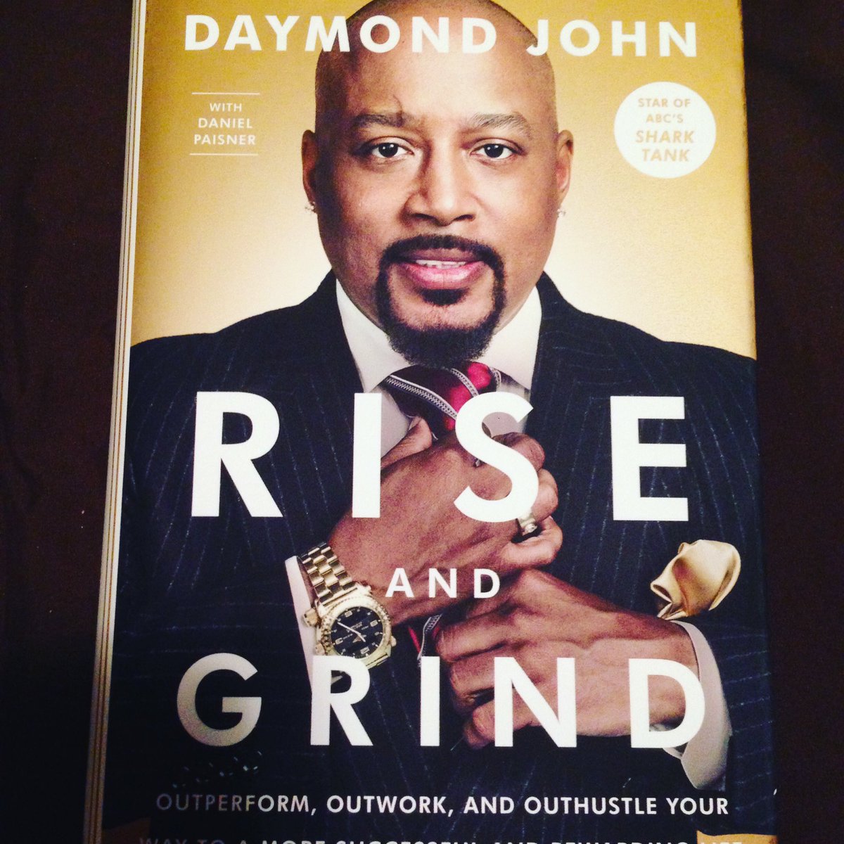 Thank you <a href="/TheSharkDaymond/">Daymond John</a> for sending me this book..