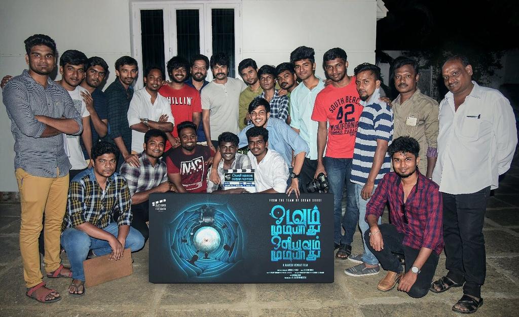 Look who has visited the sets of <a href="/OMOMfilm/">OdavumMudiyadhuOliyavumMudiyadhu</a> ....once n always your fan <a href="/Siva_Kartikeyan/">Sivakarthikeyan</a> anna..Tqsm @VijayVzOfficial fr making this happen and also <a href="/rameshvenkat17/">Ramesh Venkat</a> <a href="/kishorekkumar16/">KISHORE K KUMAR</a>