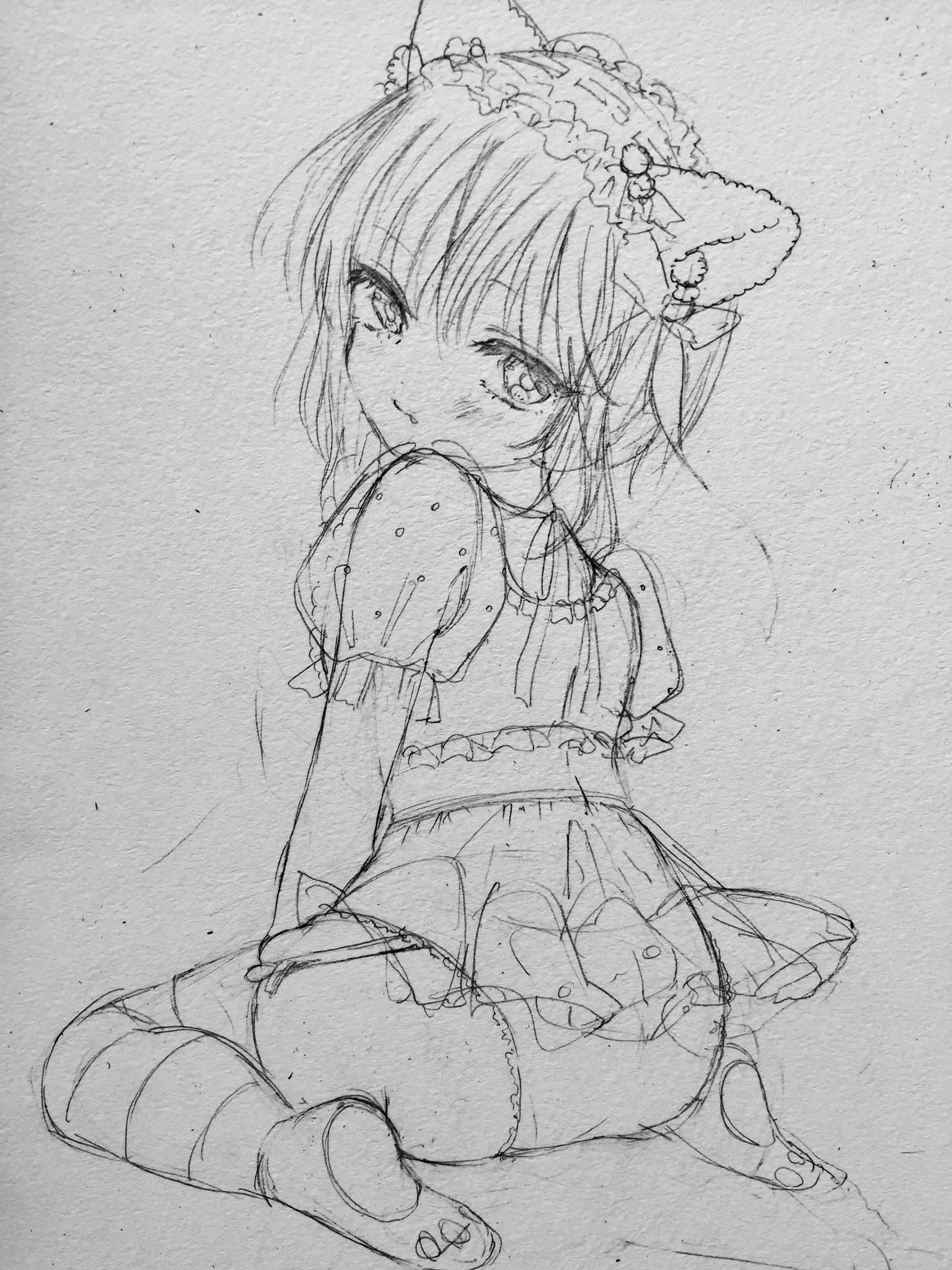 もじゃ 私の性癖っ子 おむつ ネコミミ スケスケ 女の子かわいい T Co 1bme7bgeof Twitter