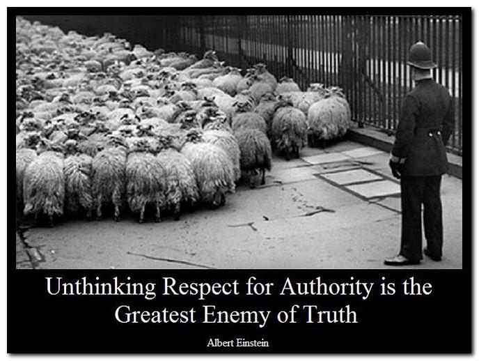 Unthinking Respect For Authority Is The Greatest Enemy Of Truth Specghost Twitterren: ""Unthinking Respect For Authority Is The Greatest  Enemy Of Truth." — Albert #Einstein — Https://T.co/Lngs8Xgohz" / Twitter