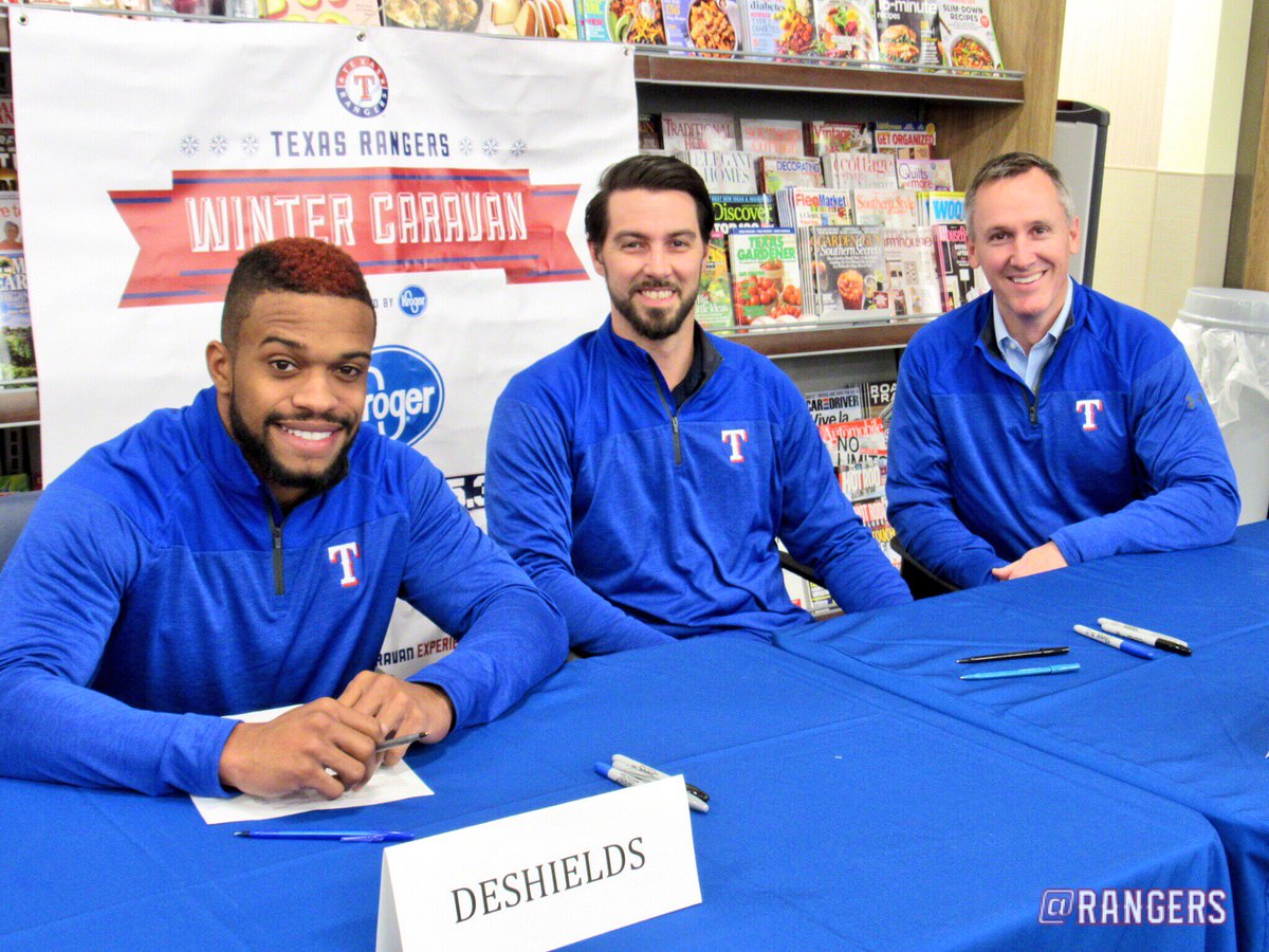 texas rangers on twitter killin it at kroger wintercaravan twitter