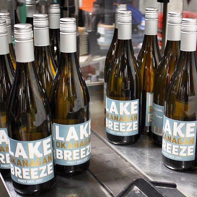 New vintage &amp; new label - 2017 Pinot Gris soon available #BCWine #NaramataBench #Okanagan #PinotGris