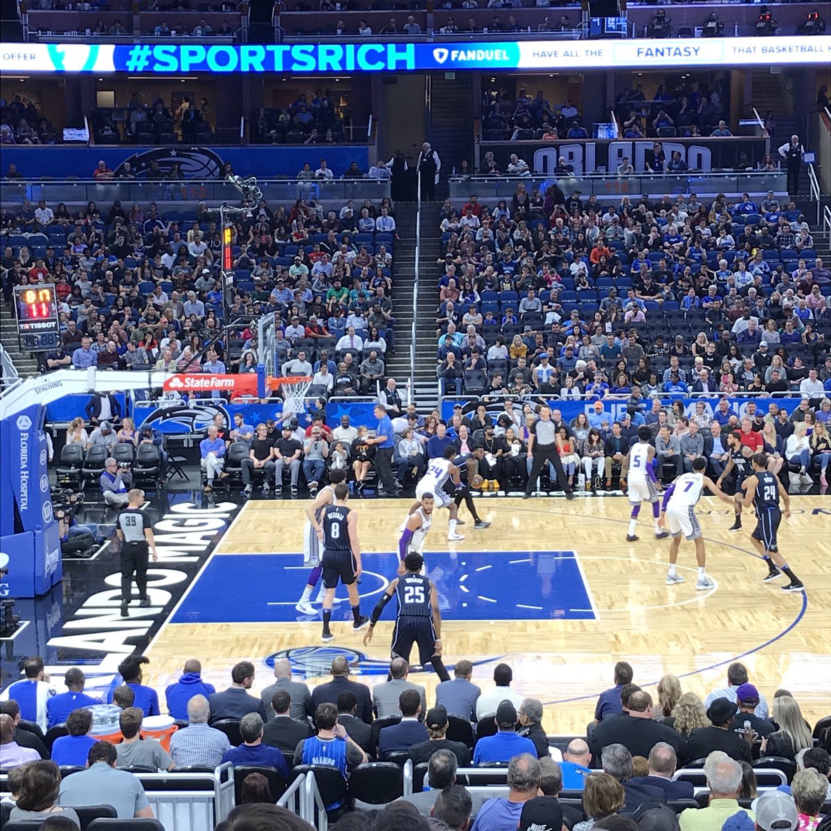 Let’s go <a href="/OrlandoMagic/">Orlando Magic</a>! 🏀 #PureMagic