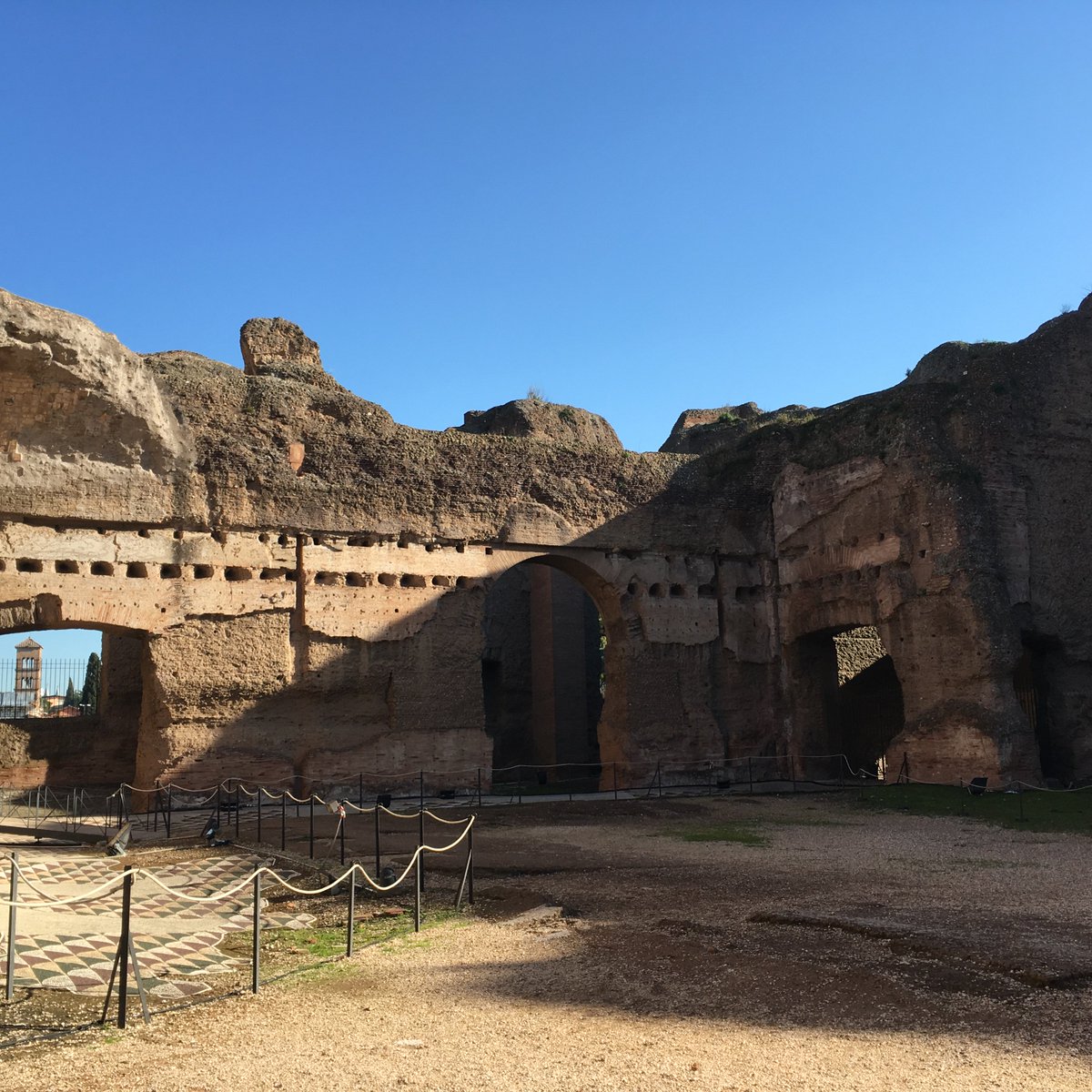 PShavington's tweet photo. @Shavington_Ac saw baths of Caracalla, St Peters Basilica, Hadrian’s markets. A great way to end the trip. https://t.co/hOFJjDyzyZ