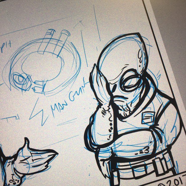 i_speak_nerd's tweet image. #ispeaknerd #comic in process #art #sketch #ink