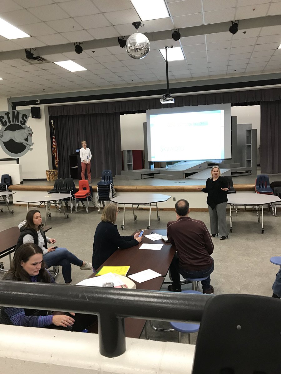 Mtgcisd's tweet photo. Great Parent Technology Academy class on Skyward Family Access!! Way to go Kat. #gcisdtech #gcisd https://t.co/LAmrCRhiOo