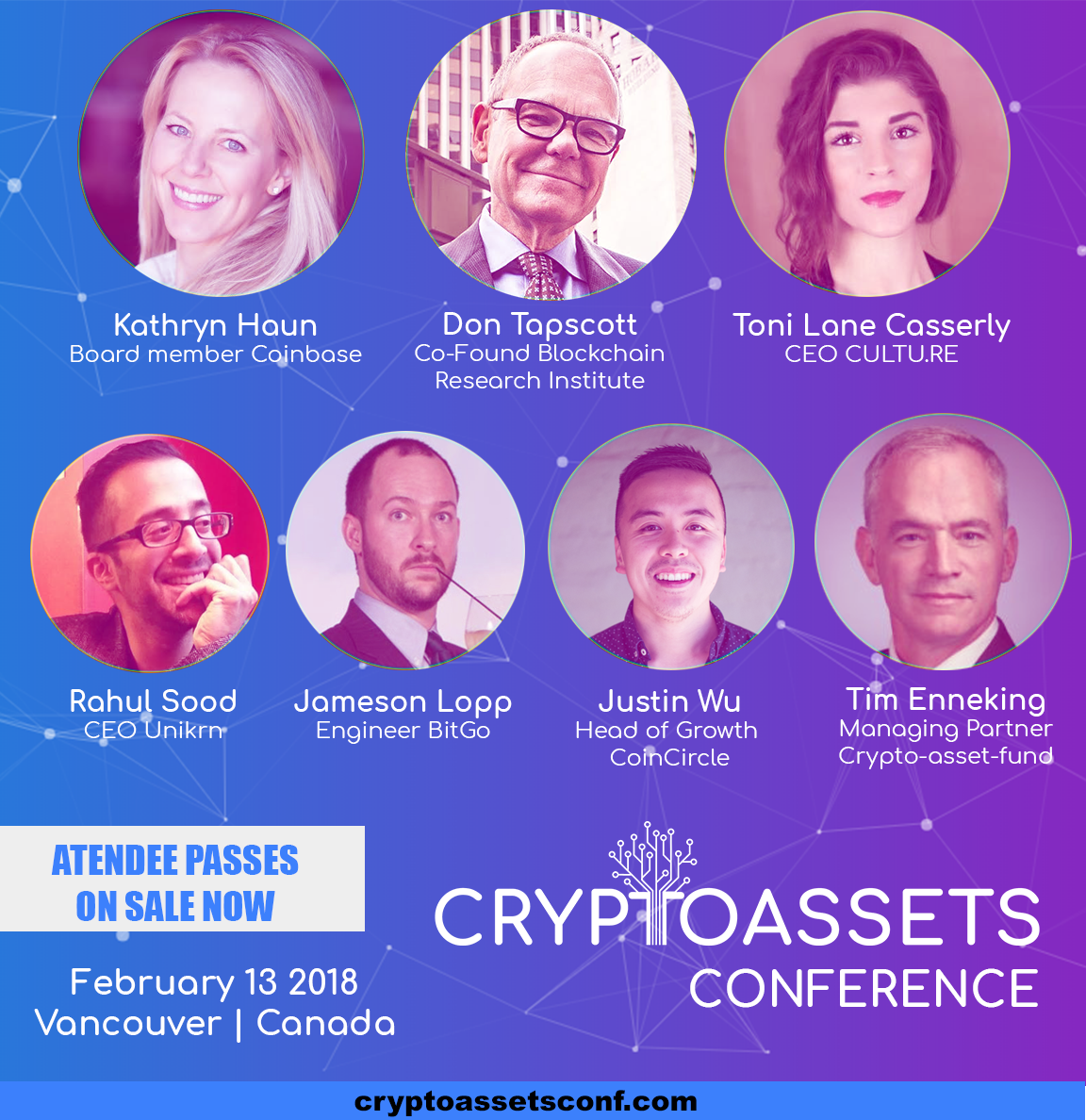entaxconsulting's tweet photo. We're happy to sponsor the #Vancouver @cryptoassetsvan conference featuring @VANBEXgroup amongst other great speakers in the #Blockchain #bitcoin #cryptocurrencies space https://t.co/r0htAg676F