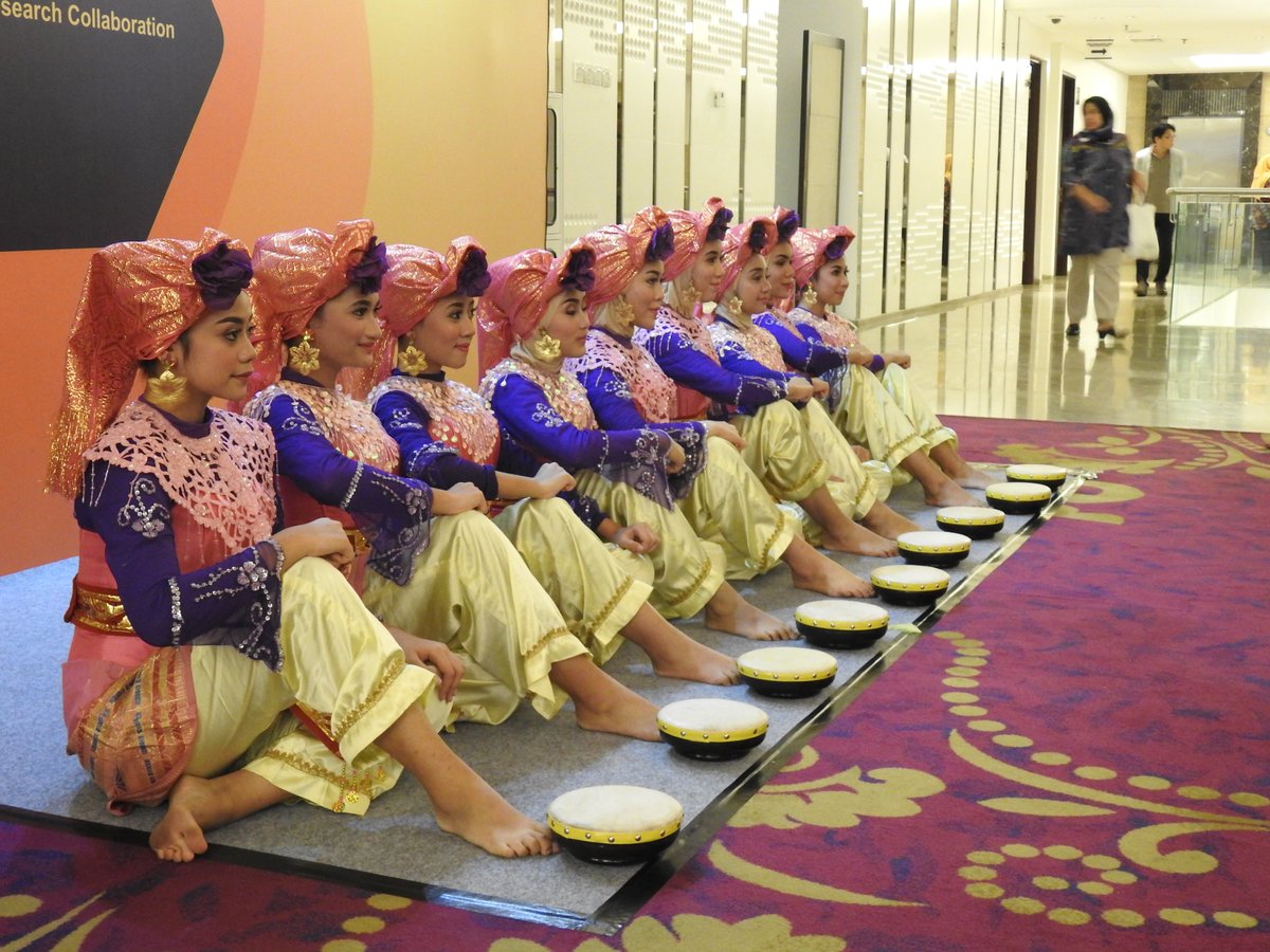 APDPConference's tweet photo. A few photos of the fantastic cultural performance groups that performed yesterday for the first day of the #APDPConference held at the @JSLuwansaHotel in Jakarta. #researchforimpact #conference #culturalperformance https://t.co/4OKznBam7I