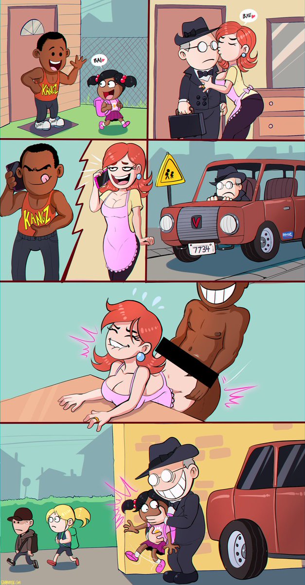 Submissive Public Cartoon | BDSM Fetish