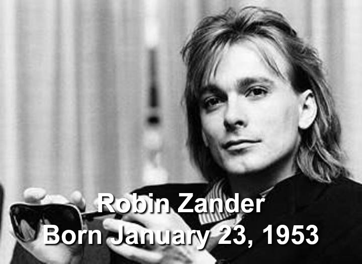 Happy Birthday today to Cheap Trick\s amazing lead singer Robin Zander!  We hope you\ve had an awesome day Robin! 