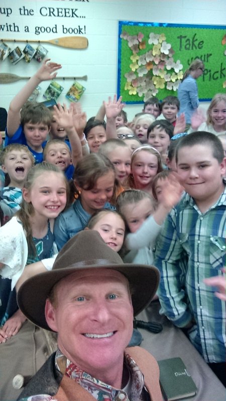 Inspiring kids to read, write, and enjoy the outdoors! That's what it's all about! Learn more at kevinlovegreen.com/index.html #inboundmarketing #elementary #school #kids #reading #learning #leadership #books #writing