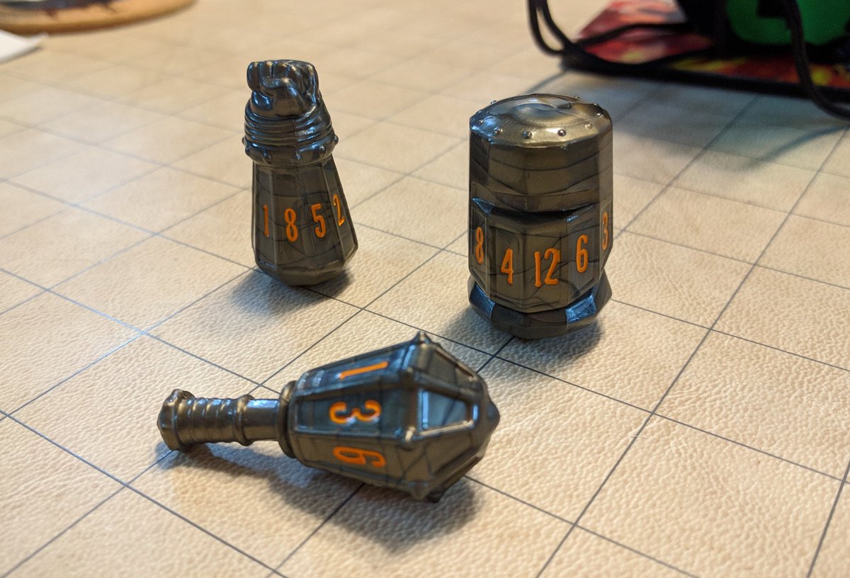 We're coming up on 1k followers on Twitter so it's time to do a giveaway!

We're giving away 2 sets of these amazing <a href="/PolyHero/">PolyHero Dice</a> dice!

You could win something cool and unique to bring to the table!

RT and be following us to win!

#dnd #twitch #WeRP #StUtopia #rpg #giveaway #dice