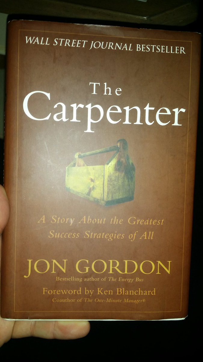 #lovecareserve #thecarpenter #personaldevlopment #growth love teaching this book at our newest mastermind at #radcliffchristian church!!!! @JonGordon11