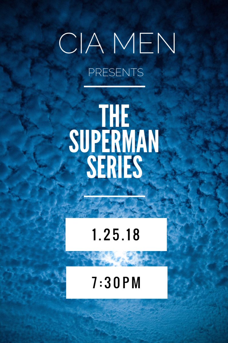 DJTyKing's tweet photo. Thursday CIA Young Adult Ministry Small Group presents the “Superman Series”. Breaking down the Character, Strength, Self-Control and other attributes from the “Man of Steel”

Panera Bread
165 Route 4 West, Paramus NJ
 #YoungAdultMinistry #SmallGroup #ChristianInternationalChurch https://t.co/RfhYw2zxmI