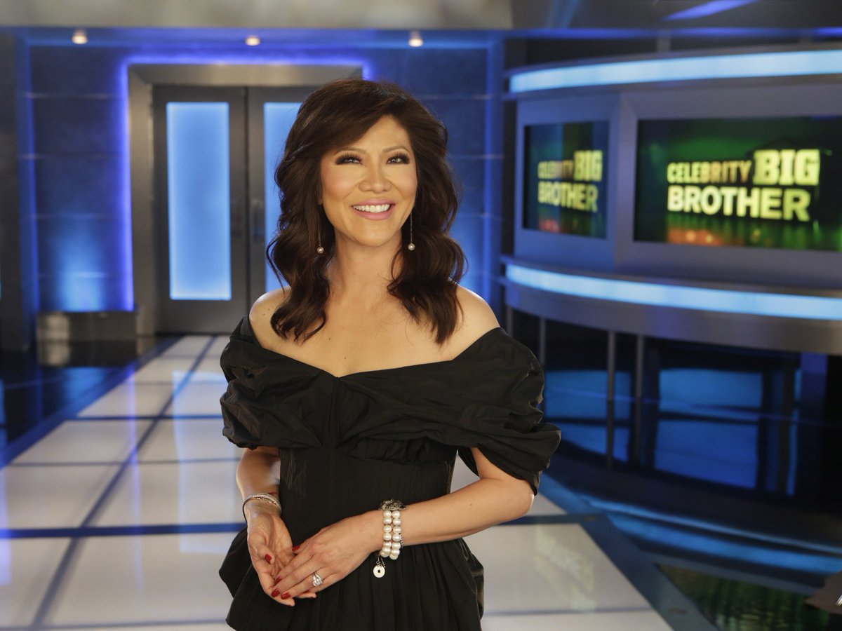Just two weeks until #BBCeleb premieres! Do you have a question that you're dying to ask @JulieChen? Tweet it, and she may answer it during Monday's Facebook Live!